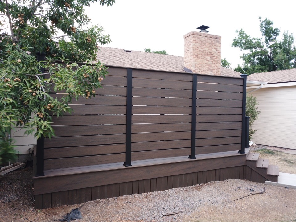 Custom Decks with Privacy Fences in Denver, Colorado and Commerce, Michigan
